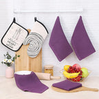 Homaxy 100% Cotton Waffle Weave Kitchen Dish Cloths, Ultra Soft Absorbent Quick - Image 6