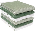 KAF Home Ayesha Curry Mixed Utility Kitchen Towel Set | Set of 6 Mixed Terry by KAFHome