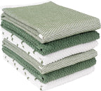 KAF Home Ayesha Curry Mixed Utility Kitchen Towel Set | Set of 6 Mixed Terry by KAFHome