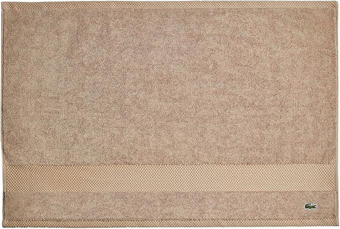 Lacoste Heritage 100% Supima Cotton Tub Mat, Premium Super Soft Bath Towel by LACOSTE