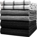 Premium Kitchen Towels | Large Cotton Dish Towels | Flat & Terry Highly by BumbleTowels