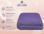 American Soft Linen 100% Cotton 600 GSM Turkish 40x80 Oversized Bath Towel Sheet - Image 4