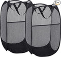 Foldable Mesh Popup Laundry Hamper, Laundry Basket Easy to Open and Fold by Unknown
