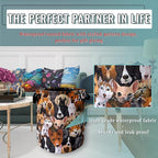 Cute Dogs Different Dog Laundry Basket Foldable - Image 5