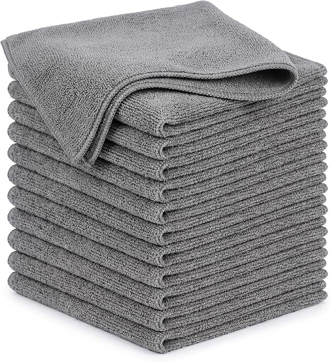POPCHOSE Microfiber Towels 12 Pack by Popularchoicesfromhere