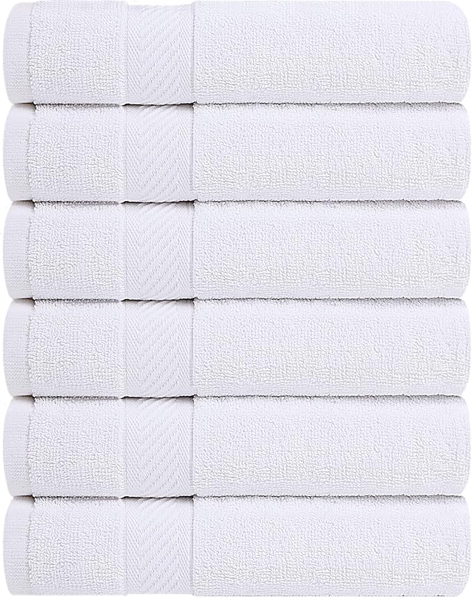 Utopia Towels 6 Pack Bath Towel Set, 500 GSM 100% Ring Spun Cotton Medium - Image 6
