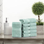 Superior Solid Egyptian Cotton Face Towel Set - Image 2