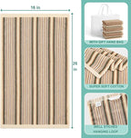 Kitchen Dish Towels for Drying Dishes, Large Cotton Kitchen Towels, Stripped - Image 2