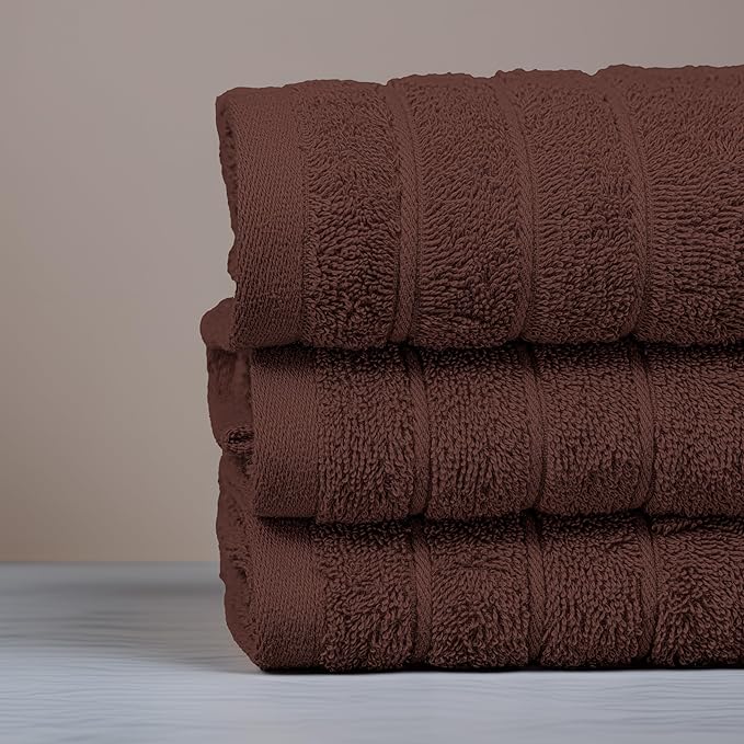 Tens Towels Pack of 6 Hand Towels, 100% Cotton, Lighter Weight, Quick to Dry - Image 7