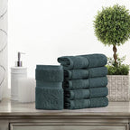 Superior Solid Egyptian Cotton Face Towel Set - Image 2