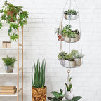 Simple Houseware Modern 3-Tier Hanging Fruit Basket - Image 3