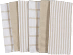KAF Home Premium Kitchen Towels, Large 100% Cotton, Flat & Terry Absorbent Dish - Image 5