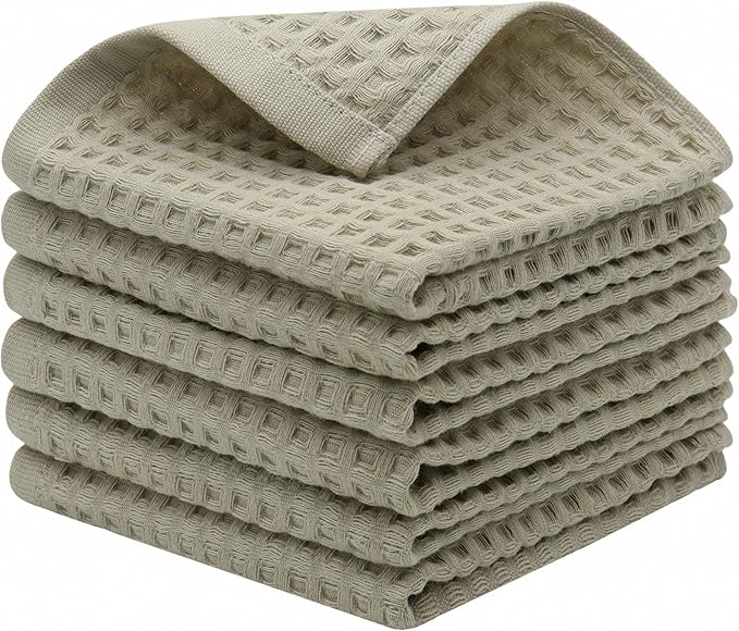 Mia'sDream Cotton Waffle Wash Cloths by MiasDream