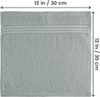 Utopia Towels Wash Cloths Set, 12 by 12 Inches, 100% Cotton Ring Spun, Highly - Image 2