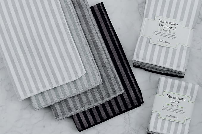 DII Cleaning Collection Multi-Purpose Microfiber, Dishtowel Set - Image 6