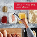 Rubbermaid Brilliance BPA Free 44-Piece Food Storage Containers Set Airtight - Image 3