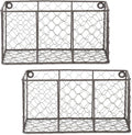 DII Chicken Wire Collection Farmhouse Vintage Wall Baskets, Small Basket by DII