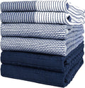 Premium Kitchen Towels | Large Cotton Dish Towels | Flat & Terry Highly by BumbleTowels