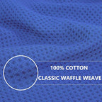 Homaxy 100% Cotton Waffle Weave Kitchen Dish Cloths, Ultra Soft Absorbent Quick - Image 2