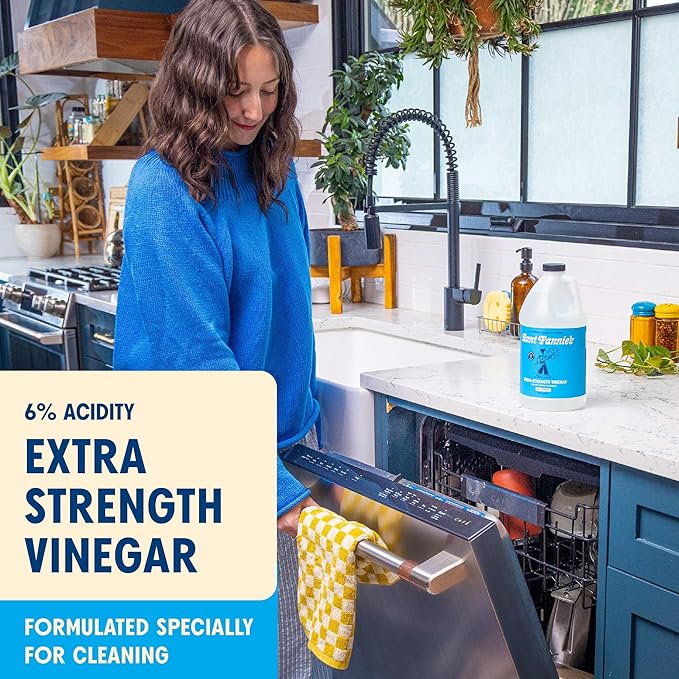 Aunt Fannie's Extra Strength Cleaning Vinegar, 64 Ounce, No Added Scents - Image 4