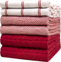 Premium Kitchen Towels | Large Cotton Dish Towels | Flat & Terry Highly by BumbleTowels