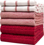 Premium Kitchen Towels | Large Cotton Dish Towels | Flat & Terry Highly by BumbleTowels