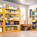 REIBII Garage Shelving Load 3200LBS, 5-Tier Storage Shelves, Adjustable Heavy Duty Metal Shelving Unit for Pantry, Basement, Warehouse, 72" H x 36" W x 16" D, 2PC - Image 2