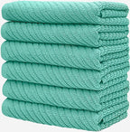 Premium Kitchen Towels | Large Cotton Kitchen Hand Towels | Dish Towels | - Image 6