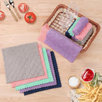 Homaxy 12 Pack Kitchen Cloths Dish Towels, Super Soft and Absorbent Dish Cloths - Image 6