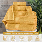 Superior Egyptian Cotton Pile Bath Towels, Ultra Soft Luxury Towel, Thick Plush - Image 4