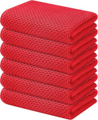 Kitinjoy 100% Cotton Waffle Weave Kitchen Hand Towels by Kitinjoy