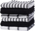 KAF Home Premium Kitchen Towels, Large 100% Cotton, Flat & Terry Absorbent Dish by KAFHome