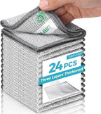 24 PCS Non Scratch Wire Dishcloth, Cleans Fast Without Scratching, Stands Up to by Unknown