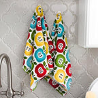T-Fal Fiber Reactive Print Kitchen Towels: Highly Absorbent, Super Soft - Image 5