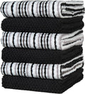 Popcorn Stripe Cotton Kitchen Towels by BumbleTowels