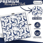 WESERWEF Design Microfiber Glasses Cleaning Cloth – Premium Cleaning Cloth - Image 2