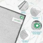 24 PCS Non Scratch Wire Dishcloth, Cleans Fast Without Scratching, Stands Up to - Image 3