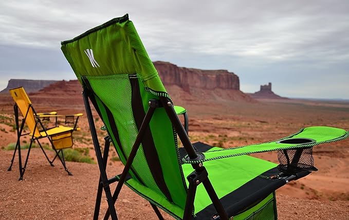 Kijaro XXL Dual Lock Portable Camping Chair - Supports Up to 400lbs - Enjoy The Outdoors in a Versatile Folding Sports & Outdoor Chair - Image 2