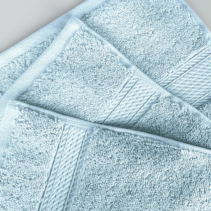 SUPERIOR Egyptian Cotton Pile Bath Sheet Set of 2, Ultra Soft Luxury Towels - Image 6