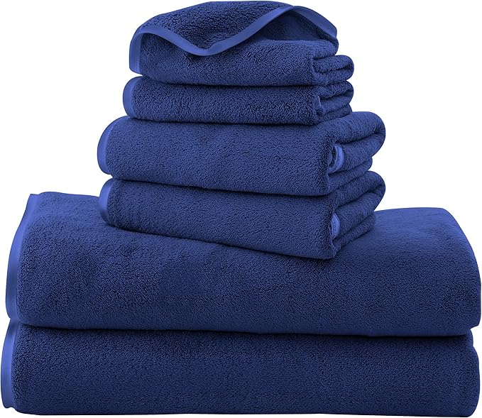TENSTARS Luxury Silk Hemming Towel Set by TENSTARS