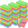 Zhengmy 100 Pieces Sponges Kitchen Compressed Sponges Bulk Natural Dish Sponge by Zhengmy