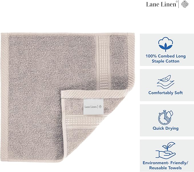 LANE LINEN Bath Hand Towels - Image 5