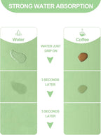 Dish Drying Mat for Kitchen Counter, Hide Stain Anti Absorbent for Kitchen - Image 2