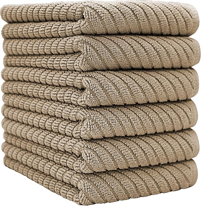 Premium Kitchen Towels | Large Cotton Kitchen Hand Towels | Dish Towels | - Image 2