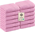 Utopia Towels Wash Cloths Set, 12 by 12 Inches, 100% Cotton Ring Spun, Highly by UTOPIATOWELS