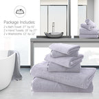TENSTARS Luxury Silk Hemming Towel Set - Image 3