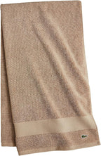 Lacoste Heritage 100% Supima Cotton Bath Sheet, Premium Super Soft Bath Towel by LACOSTE