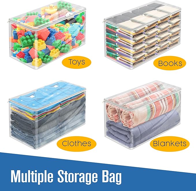 Houseables Clothes Storage Bag, Sweater Bags Moth Proof, Moth Proof Sweater - Image 4