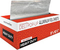 9' Ultra Heavy Duty Pop Up Deli Aluminum Foil, Heavy Duty by StockYourHome