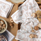 Martha Stewart Woodland Harvest Jacquard Mushrooms Kitchen Towel 2-Pack Set - Image 2